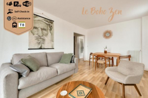 Le Boho Zen - spacieux F3 avec parking proche Paris